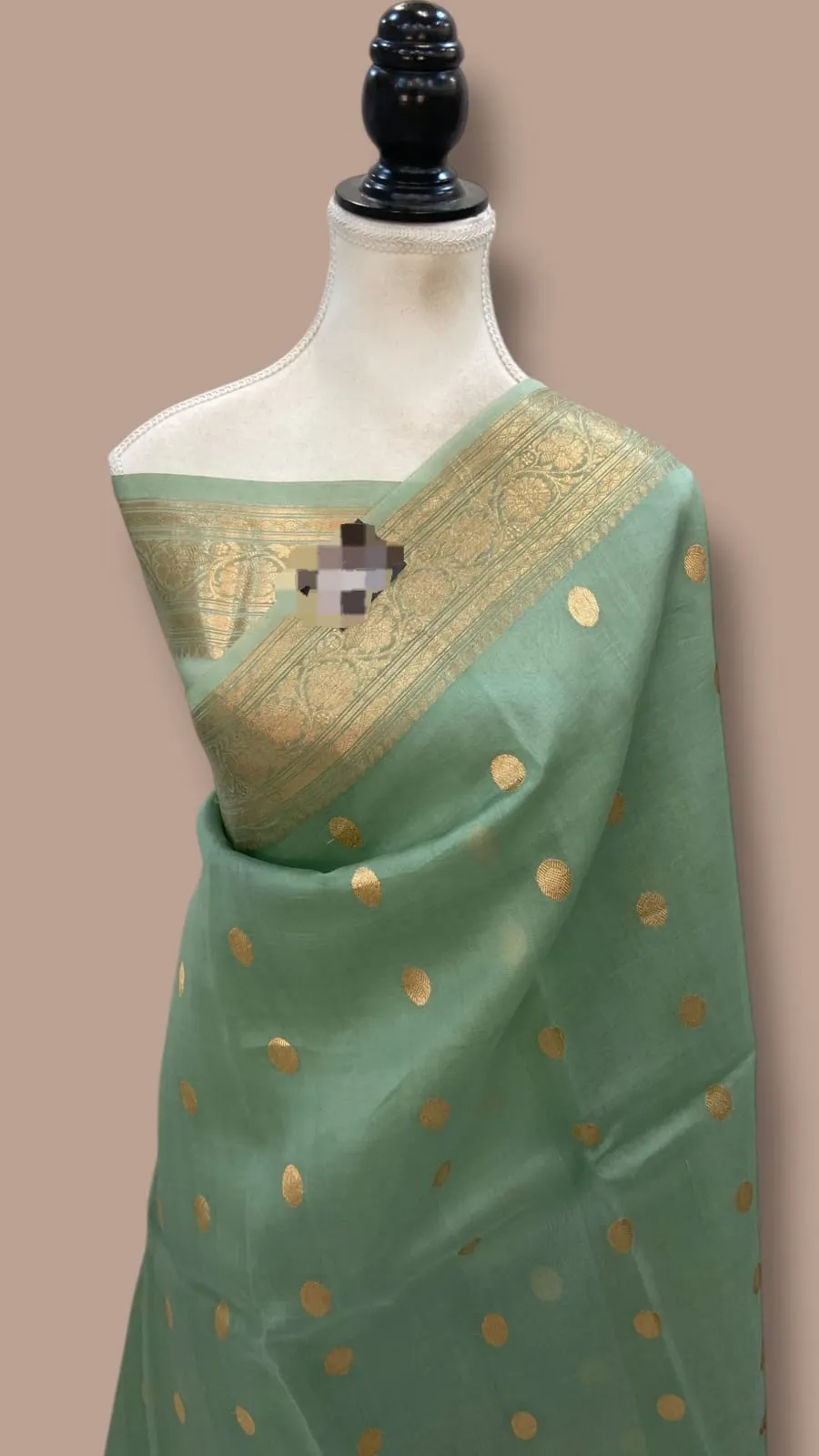 Royal Zari Weave Organza Saree
